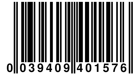 0 039409 401576