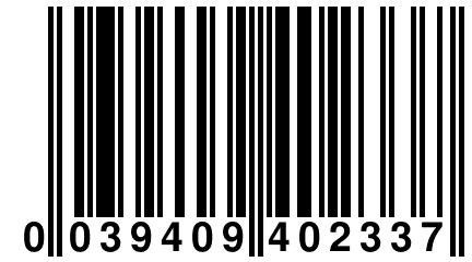 0 039409 402337