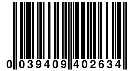 0 039409 402634