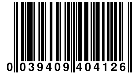 0 039409 404126