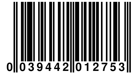 0 039442 012753