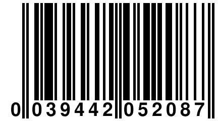 0 039442 052087