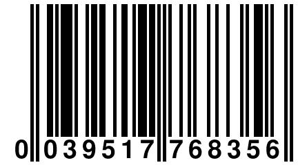 0 039517 768356