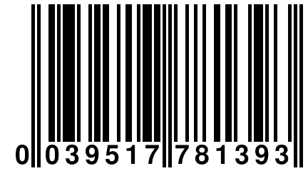 0 039517 781393