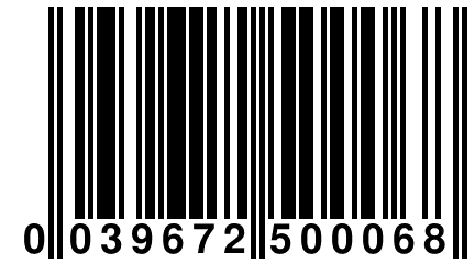 0 039672 500068