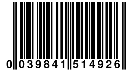 0 039841 514926