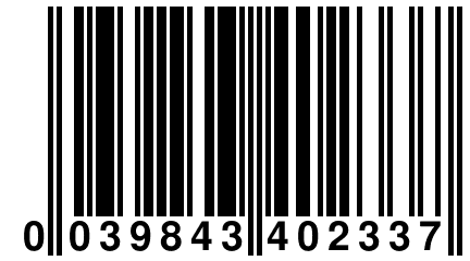 0 039843 402337