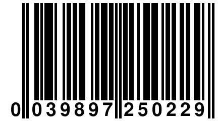 0 039897 250229