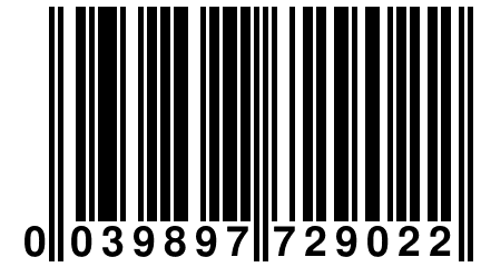 0 039897 729022