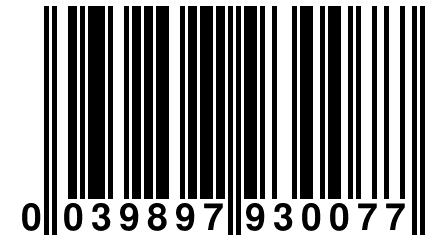 0 039897 930077