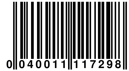 0 040011 117298