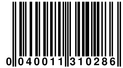 0 040011 310286