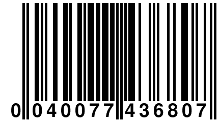 0 040077 436807