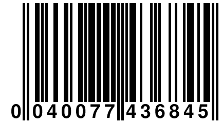 0 040077 436845