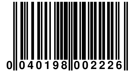 0 040198 002226