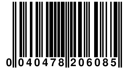 0 040478 206085