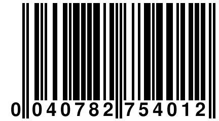 0 040782 754012