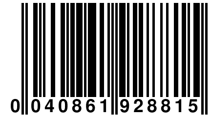 0 040861 928815