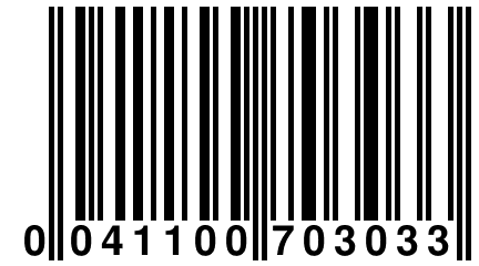 0 041100 703033