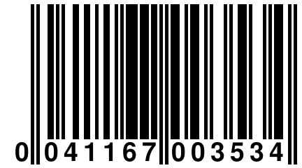 0 041167 003534