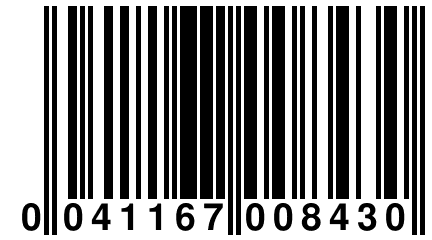 0 041167 008430