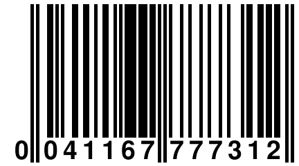 0 041167 777312