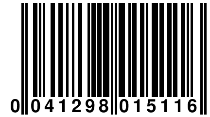 0 041298 015116