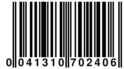 0 041310 702406