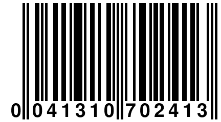 0 041310 702413