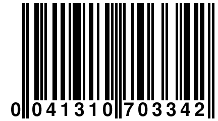 0 041310 703342