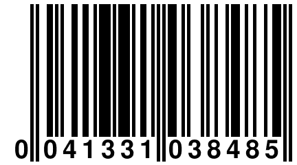 0 041331 038485