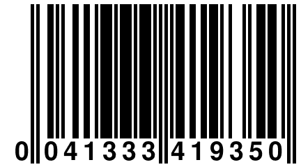 0 041333 419350