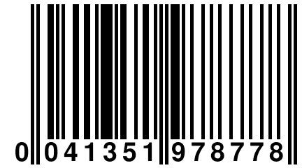 0 041351 978778