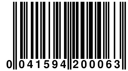 0 041594 200063