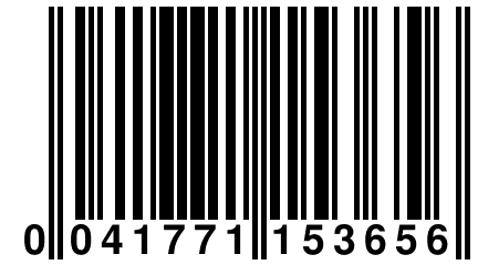 0 041771 153656