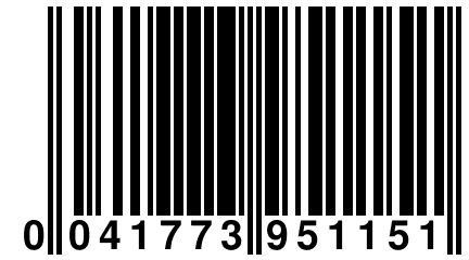 0 041773 951151