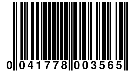 0 041778 003565