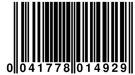 0 041778 014929