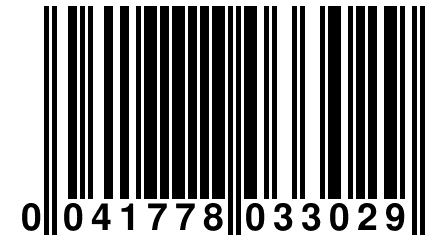 0 041778 033029