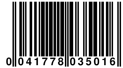 0 041778 035016