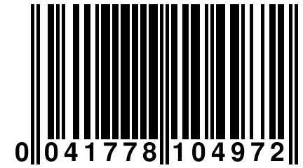 0 041778 104972