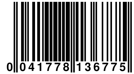 0 041778 136775