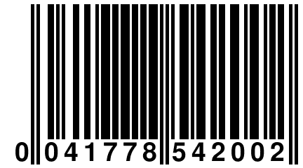 0 041778 542002