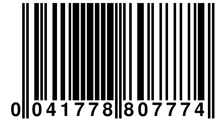 0 041778 807774