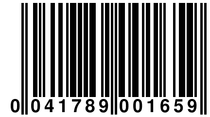 0 041789 001659