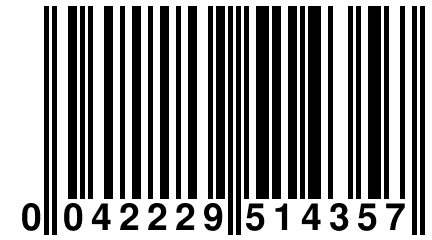 0 042229 514357