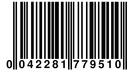 0 042281 779510