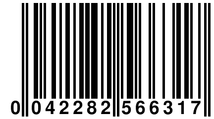 0 042282 566317