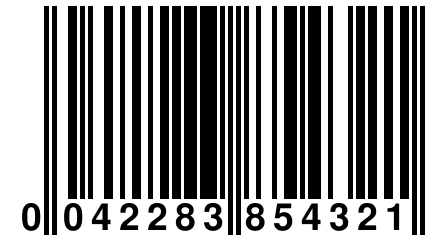 0 042283 854321