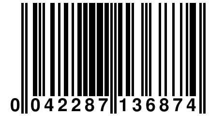 0 042287 136874